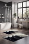 Mijölnir Juego de alfombrillas de baño CT-5341 de 2 piezas Multicolor